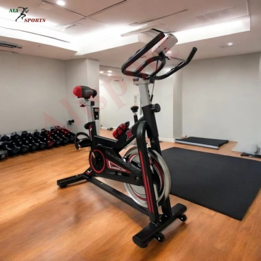Xe đạp tập thể dục GH-709 tại nhà - Máy gym có đồng hồ đo nhịp tim và bình nước, giảm giá 22,990,000₫
