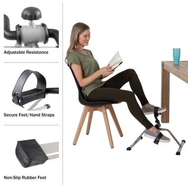 Xe đạp tập thể dục MUVAKO - Máy làm đẹp chân, bàn đạp nhẹ, tập tại nhà 407k