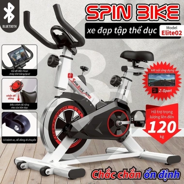 Xe đạp tập thể dục S303-ELITE - Spinning bike nhỏ gọn, chất lượng cao, giá 1.399.000 VND 3
