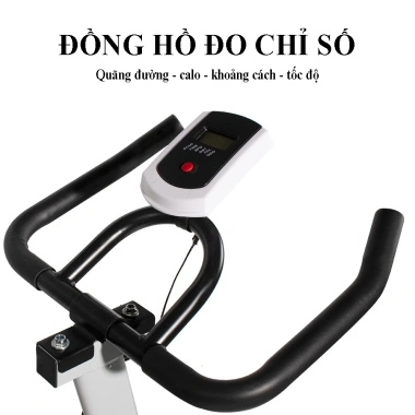 Xe Đạp Tập Thể Dục SEJAN GH-709 Cao Cấp - Cảm Biến Nhịp Tim, Tặng Bình Nước, 2.249.000đ