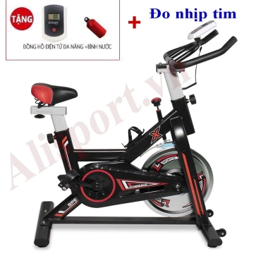 Xe Đạp Tập Thể Dục SEJAN GH-709 Cao Cấp - Cảm Biến Nhịp Tim, Tặng Bình Nước, 2.249.000đ