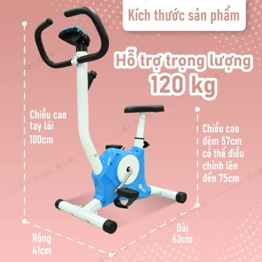 Xe đạp tập thể dục tại nhà đa màu YS02 – Giá chỉ 999.000đ, giảm 16% so với 1.198.800đ 5 Xe đạp tập thể dục tại nhà đa màu YS02 – Giá chỉ 999.000đ, giảm 16% so với 1.198.800đ 5