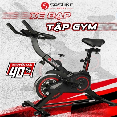 Xe đạp tập thể dục tại nhà DS-600A PRO SAKUKE SPORT Nâng sức khỏe, hỗ trợ nhịp tim