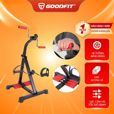 Xe đạp tập thể dục tại nhà GoodFit GF005PE Phục hồi chức năng, vật lý trị liệu, giảm cân, giá ưu đãi 1,090,000₫