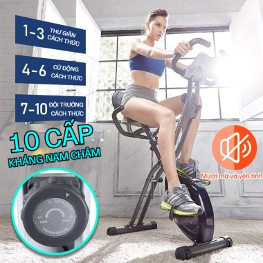 Xe đạp tập thể dục tại nhà - Nâng sức khỏe, định hình vóc dáng, chỉ 3.008.000₫