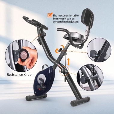 Xe đạp tập thể dục tại nhà - Nâng sức khỏe, định hình vóc dáng, chỉ 3.008.000₫