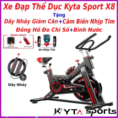 Xe đạp tập thể dục tại nhà X8 X9, X10 cho người lớn & trẻ em - Giảm giá, tặng 4 quà, chỉ 1.45 triệu