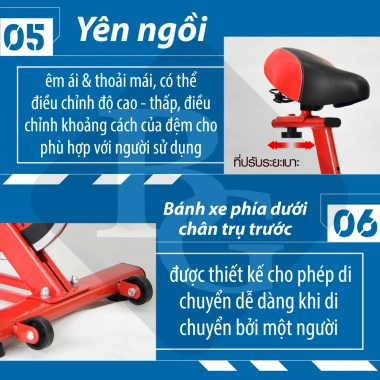 Xe đạp tập thể dục tại nhà X8 X9, X10 cho người lớn & trẻ em - Giảm giá, tặng 4 quà, chỉ 1.45 triệu 9 Xe đạp tập thể dục tại nhà X8 X9, X10 cho người lớn & trẻ em - Giảm giá, tặng 4 quà, chỉ 1.45 triệu 9