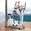 Xe đạp tập thể dục toàn thân tại nhà - Đốt cháy calo, đồng hồ đo chỉ số, bảo hành 12 tháng