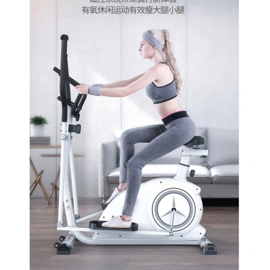 Xe đạp tập thể dục toàn thân tại nhà - Đốt cháy calo, đồng hồ đo chỉ số, bảo hành 12 tháng