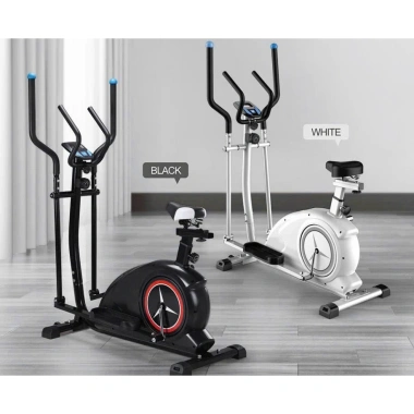 Xe đạp tập thể dục toàn thân tại nhà - Đốt cháy calo, đồng hồ đo chỉ số, bảo hành 12 tháng