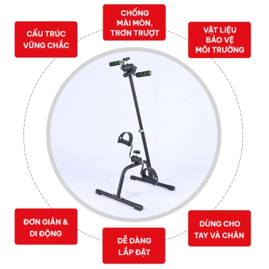 Xe đạp thể dục GoodFit GF004PE - Tập chân tay tại nhà, phục hồi chức năng, giảm giá 649.000₫ 3 Xe đạp thể dục GoodFit GF004PE - Tập chân tay tại nhà, phục hồi chức năng, giảm giá 649.000₫ 3