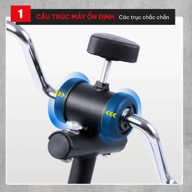 Xe đạp thể dục GoodFit GF004PE - Tập chân tay tại nhà, phục hồi chức năng, giảm giá 649.000₫