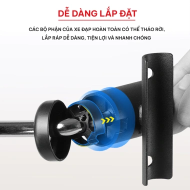 Xe đạp thể dục GoodFit GF004PE - Tập chân tay tại nhà, phục hồi chức năng, giảm giá 649.000₫