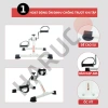 Xe Đạp Thể Dục Mini Haruco Tháo Lắp Tại Nhà - Tập Tay Chân Người Già, Phục Hồi Chức Năng, Giá 319.000₫ 2