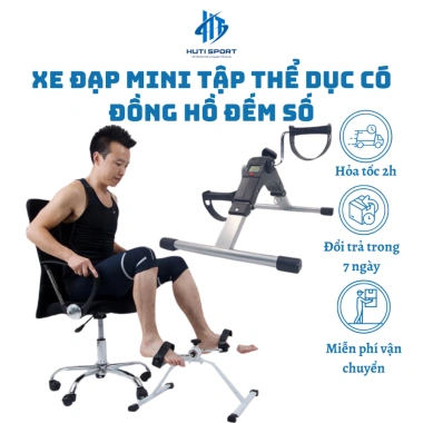 Xe Đạp Thể Dục Mini HUTI SPORT – Tập Tại Nhà, Đồng Hồ Đếm Số, 359.000 VND Xe Đạp Thể Dục Mini HUTI SPORT – Tập Tại Nhà, Đồng Hồ Đếm Số, 359.000 VND