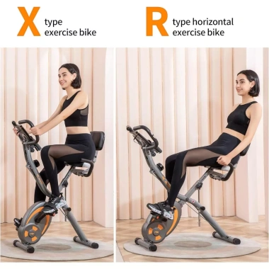 Xe đạp thể dục tại nhà kháng lực, đạp êm, cảm ứng nhịp tim - Giá chỉ 3,008,000₫
