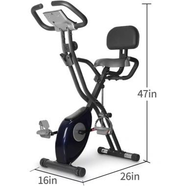Xe đạp thể dục tại nhà kháng lực, đạp êm, cảm ứng nhịp tim - Giá chỉ 3,008,000₫