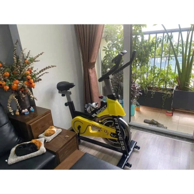 Xe đạp thể dục tại nhà Q3 150kg - Đồng hồ calories, tốc độ, quãng đường - 2.39 triệu