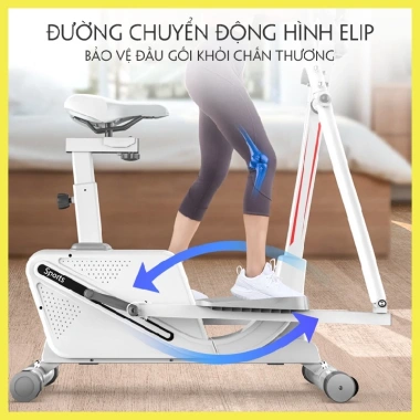 Xe Đạp Thể Dục Toàn Thân - Máy Chạy Bộ Tại Nhà, Giảm Cân, Giảm Mỡ Bụng, Giá 4.997.000₫