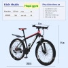 Xe đạp thể thao 26 inch MINGU, phuộc giảm sóc, tặng bộ phụ kiện, chỉ 2.055.000 VND 2