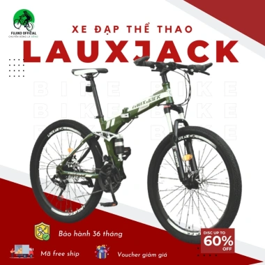 Xe đạp thể thao FUJIKO OFFICIAL gấp gọn 26 inch - Địa hình, dã ngoại, giảm còn 2.1 triệu 3