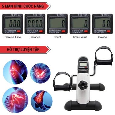 Xe đạp thể thao GoodFit GF001PA chính hãng - Tập thể dục tại nhà, chỉ 849.000₫