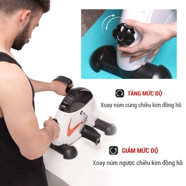 Xe đạp thể thao GoodFit GF001PA chính hãng - Tập thể dục tại nhà, chỉ 849.000₫