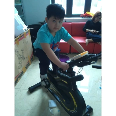 Xe đạp thể thao HAPPY GAM và đồng hồ nhịp tim, bảo hành 2 năm, giá 2.58 triệu