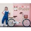 Xe đạp trẻ em 20inch Thống Nhất - Bé gái 7-12 tuổi, giảm giá, thiết kế an toàn 4