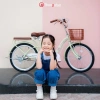 Xe đạp trẻ em 20inch Thống Nhất - Bé gái 7-12 tuổi, giảm giá, thiết kế an toàn 5