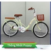 Xe đạp trẻ em Thống Nhất Puppy 20inch học sinh cấp 1 - Bộ lục giác, dầu xích, bơm, khóa, giỏ - Giá 2.3 triệu 3