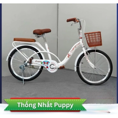 Xe đạp trẻ em Thống Nhất Puppy 20inch học sinh cấp 1 - Bộ lục giác, dầu xích, bơm, khóa, giỏ - Giá 2.3 triệu 9