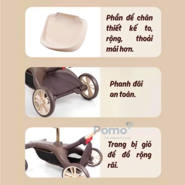 Xe Đẩy 2 Chiều Bảo Bảo Hảo V21 Giá gốc 3.113.500 giảm còn 2.395.000 an toàn dễ bảo trì phụ kiện đầy đủ 3 Xe Đẩy 2 Chiều Bảo Bảo Hảo V21 Giá gốc 3.113.500 giảm còn 2.395.000 an toàn dễ bảo trì phụ kiện đầy đủ 3