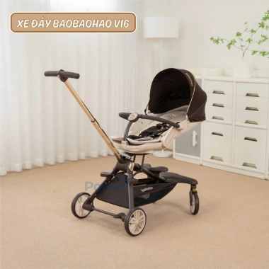 Xe đẩy 2 chiều gấp gọn Baobaohao V16 - Siêu tiện lợi, dễ dàng gập, mẫu mới 2.025, giá ưu đãi 2.29 triệu