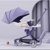 Xe đẩy 2 chiều V9 cao cấp 3 tư thế và bàn ăn dặm mẫu mới giảm giá 1.190k