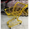 Xe Đẩy 2 Tầng Siêu Thị Màu Vàng-Hồng - Thiết Kế Đa Năng, Giá Ưu Đãi 1.125 Triệu