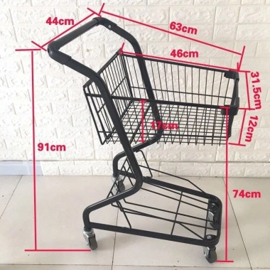 Xe Đẩy 2 Tầng Siêu Thị Màu Vàng-Hồng - Thiết Kế Đa Năng, Giá Ưu Đãi 1.125 Triệu 5 Xe Đẩy 2 Tầng Siêu Thị Màu Vàng-Hồng - Thiết Kế Đa Năng, Giá Ưu Đãi 1.125 Triệu 5