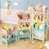 Xe Đẩy 3-4 Tầng Đa Năng Bền Bỉ Di Chuyển Linh Hoạt Bánh Xe 360 độ Giá 75.000 2