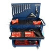 Xe đẩy 3 tầng CSPS Tủ đồ nghề di động đa năng, tải 136kg, 4 bánh xoay có khóa, xuất khẩu Mỹ, chính hãng 6