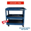 Xe đẩy 3 tầng CSPS Tủ đồ nghề di động đa năng, tải 136kg, 4 bánh xoay có khóa, xuất khẩu Mỹ, chính hãng 9