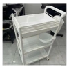 Xe đẩy 3 tầng nhựa ABS spa-tiểu phẫu kèm bát nước & thùng rác - Giá ưu đãi 550.000₫ 2