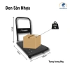 Xe Đẩy 4 Bánh Cao Su Chống Ồn Đa Năng Gấp Gọn Tải Trọng Lớn - 359.000₫ 8