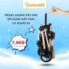Xe đẩy Bamboo Life BL140 2 chiều, nôi gấp gọn đa năng, an toàn - 2.899.000 VND 7