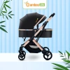 Xe đẩy Bamboo Life BL140 2 chiều, nôi gấp gọn đa năng, an toàn - 2.899.000 VND 9