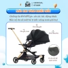 Xe Đẩy Baobaohao V16-C Chính Hãng Gấp Gọn Xoay 2 Chiều Giảm Rung Lắc Tối Đa Giá 2.29 Triệu 4