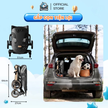 Xe Đẩy Baobaohao V16-C Chính Hãng Gấp Gọn Xoay 2 Chiều Giảm Rung Lắc Tối Đa Giá 2.29 Triệu