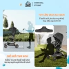Xe Đẩy Baobaohao V16-C Chính Hãng Gấp Gọn Xoay 2 Chiều Giảm Rung Lắc Tối Đa Giá 2.29 Triệu 8