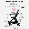 Xe Đẩy Bé Đổi Chiều Gấp Siêu Gọn Dây Đai An Toàn V-BABY Q2 Giá Ưu Đãi 829.000₫ 9