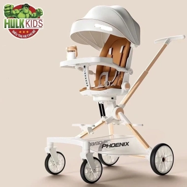 Xe đẩy bé sơ sinh G500-1 đa màu kèm bàn ăn dặm mới 2.024 - full hộp đã lăp sẵn - Giá 1.260.000₫